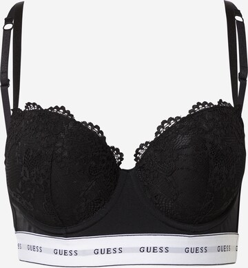 GUESS Bra 'BELLE' in Black: front