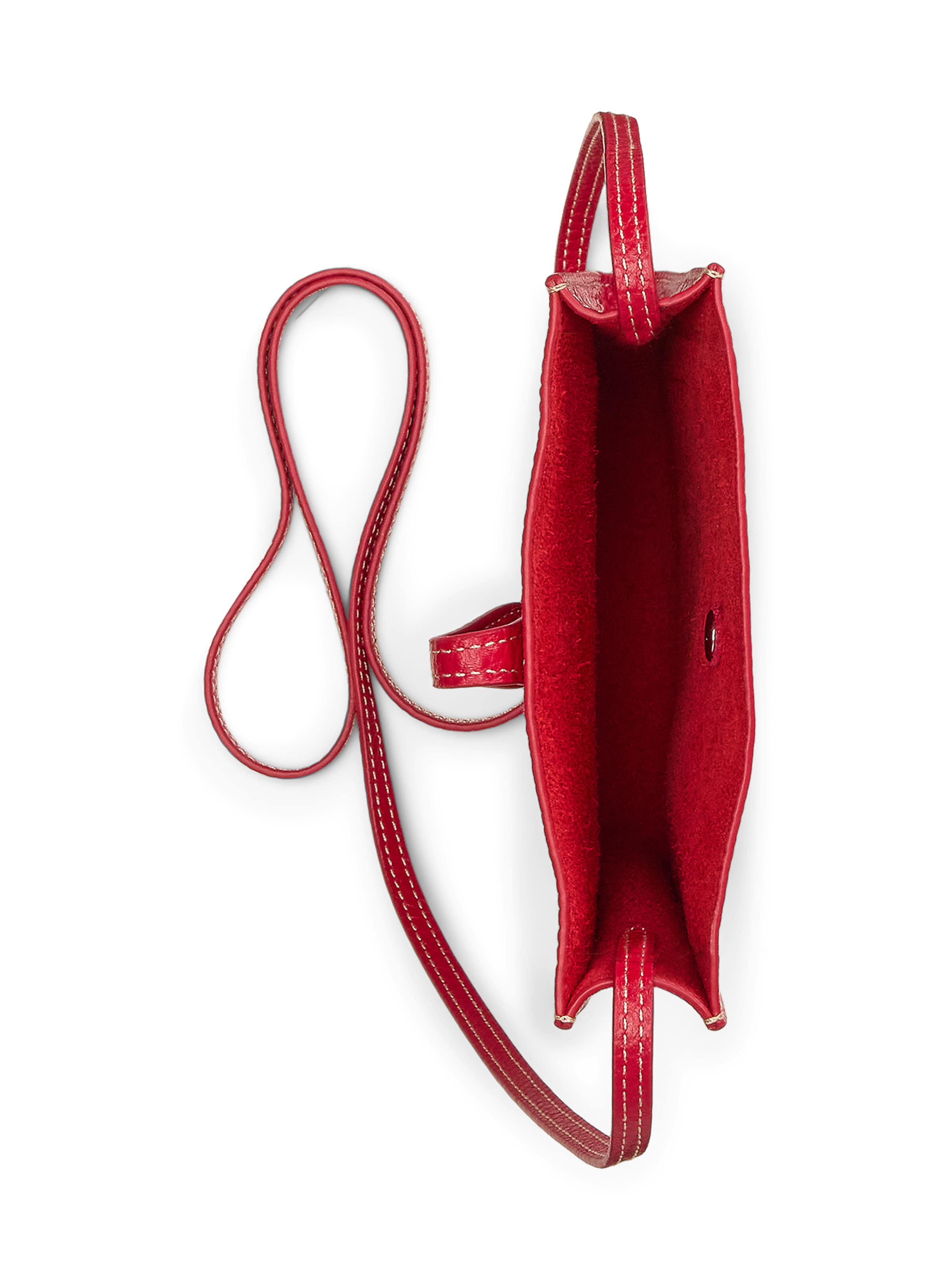 Polo Ralph Lauren Axelremsväska 'PLY' i röd