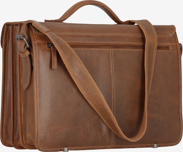 Greenland Nature Document Bag in Brown