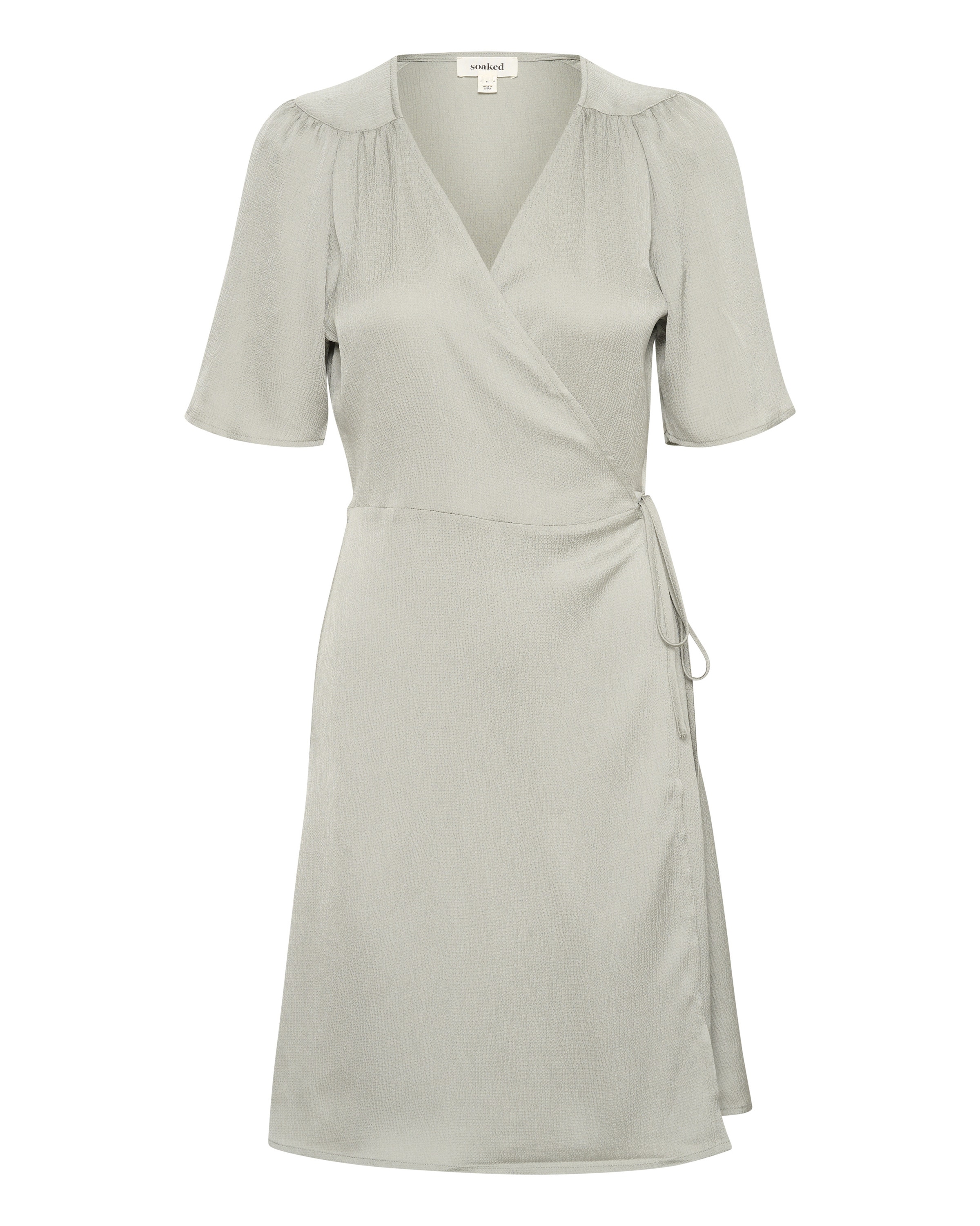 SOAKED IN LUXURY Blusekjole 'Loana' i grå: forside