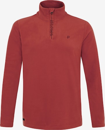 PROTEST Sportsweatshirt 'PERFECTO' in Rood: voorkant