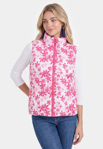 IZIA - Chaleco en rosa: frente
