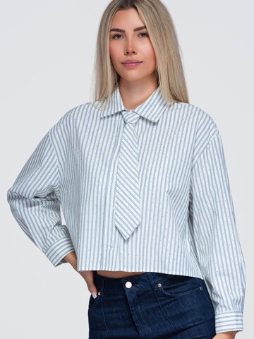 Ombre - Camiseta en azul