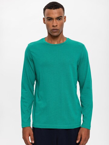 Pullover di Antioch in verde: frontale