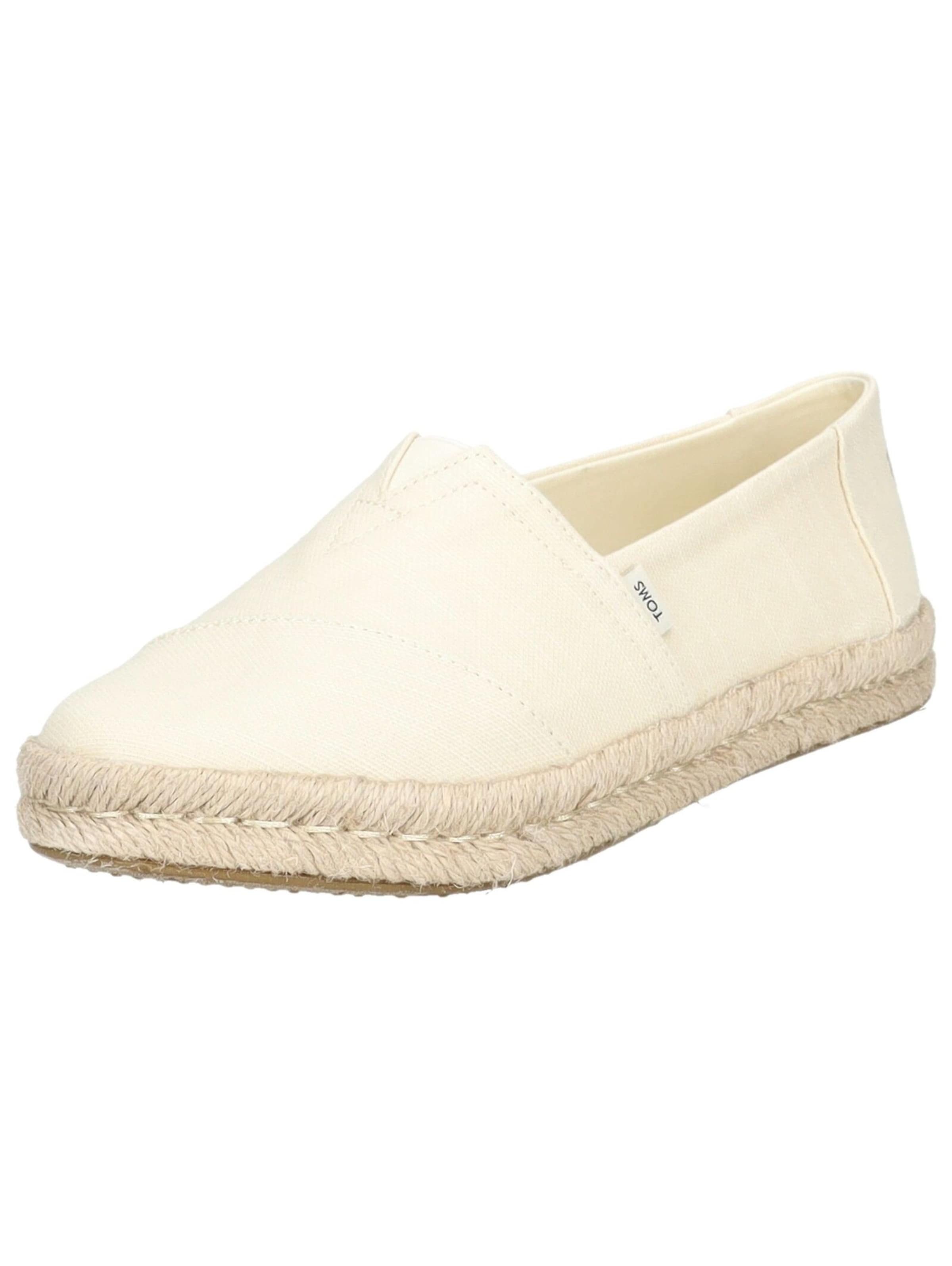 TOMS - Alpargatas 'ALPARGATA 2.0' en blanco: frente