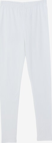 Coupe slim Leggings s.Oliver en blanc : devant