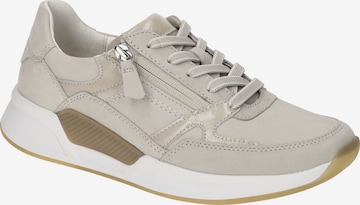 GABOR Lace-up shoe in Grey: front