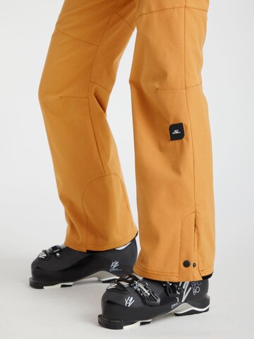 O'NEILL Regular Outdoor Pants 'Star' in Yellow