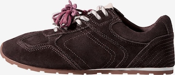 Next - Sapatilhas baixas 'N. Premium' em castanho: frente