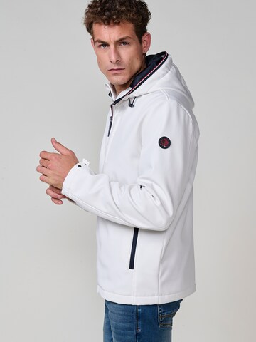 KOROSHI Φθινοπωρινό και ανοιξιάτικο μπουφάν σε λευκό