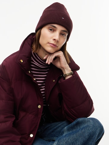 Bonnet TOMMY HILFIGER en rouge : devant