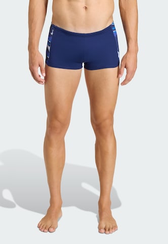 ADIDAS PERFORMANCE Sportbadeshorts 'Ripstream Team' in Blau: Vorderseite