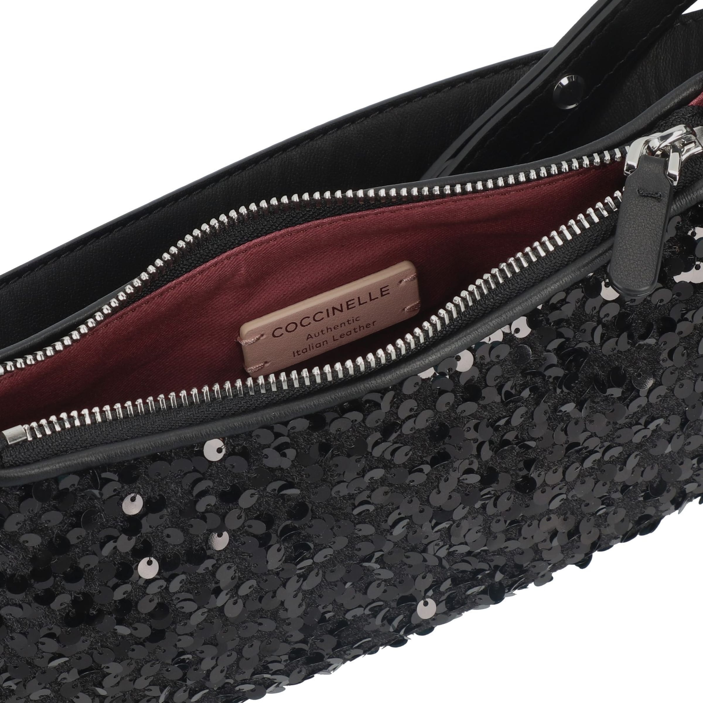 Coccinelle Schoudertas 'Merveille' in Zwart