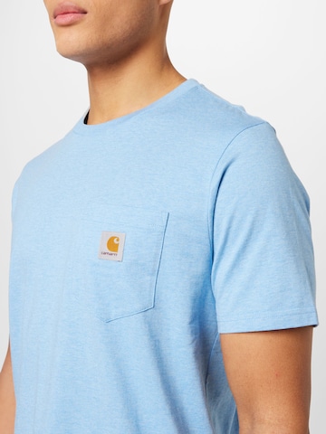 Carhartt WIP Тениска в синьо