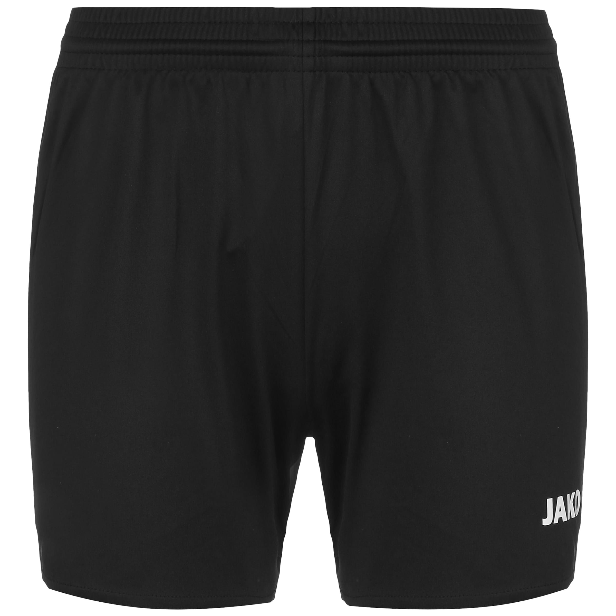 JAKO Loosefit Sportshorts 'Manchester 2.0' in Schwarz: Vorderseite