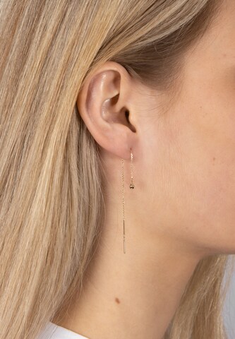 Nordahl Jewellery Earrings 'Pierce53' in Gold: front