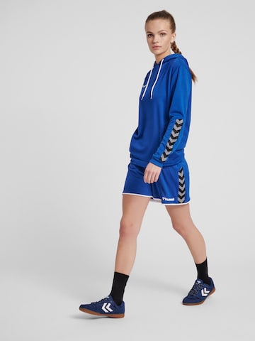 Hummel Regular Sportbroek 'Poly' in Blauw