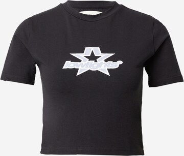 Low Lights Studios T-shirt 'SUPERSTAR' i svart: framsida