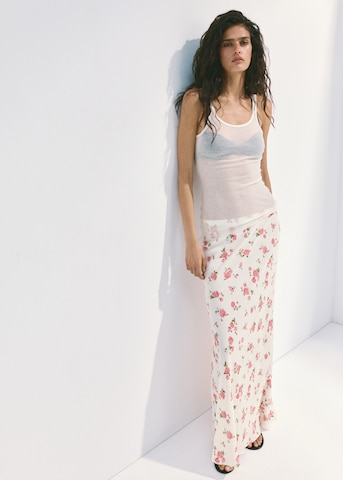 Gonna 'KENDALY' di MANGO in bianco