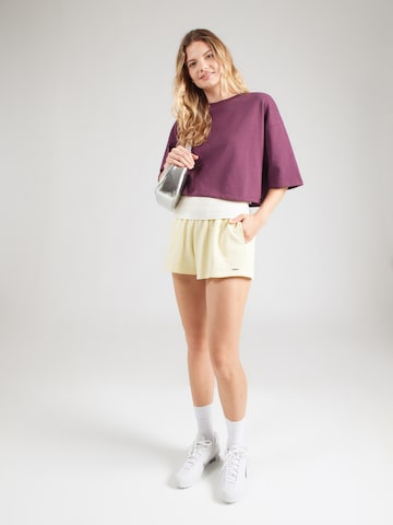T-shirt Tally Weijl en violet