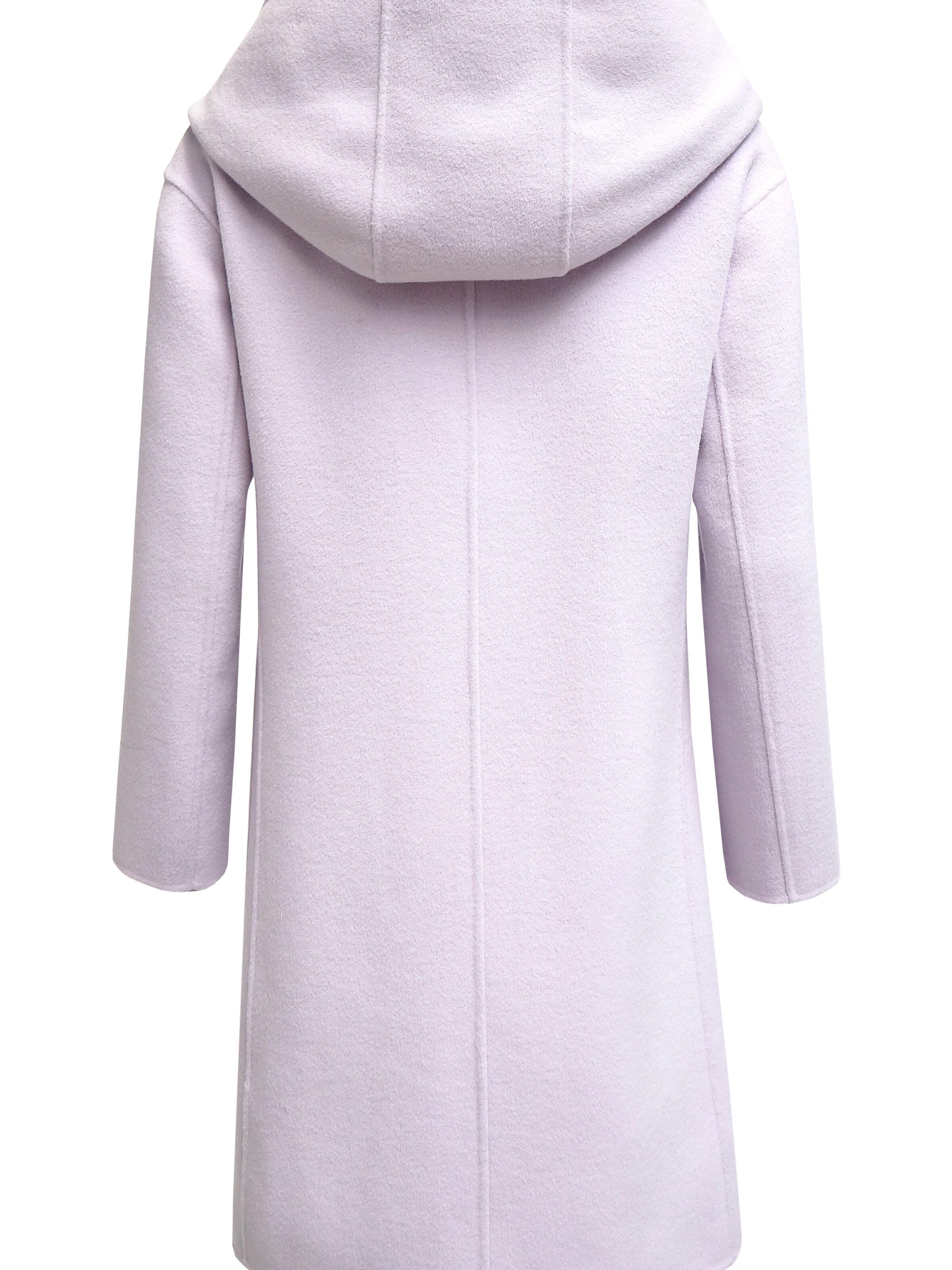 Funk since 1776 Between-Seasons Coat in Purple