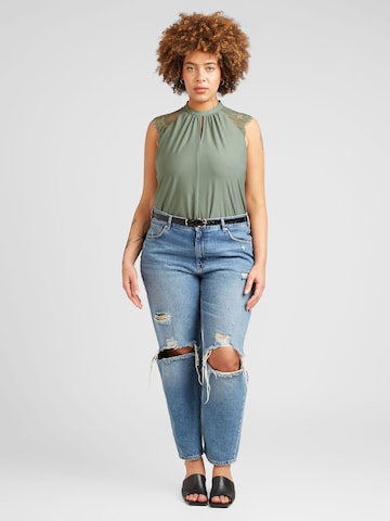 Vero Moda Curve Blouse 'MILLA' in Groen