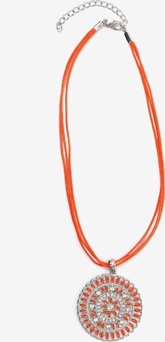 COLLEZIONE ALESSANDRO Necklace 'Marle' in Red: front