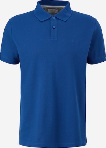 s.Oliver Shirt in Blauw: voorkant