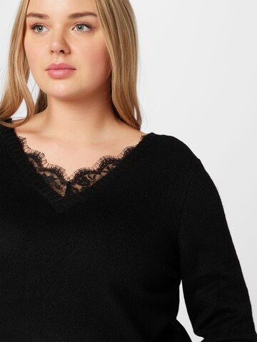 ONLY Curve Pullover 'JULIE' in Schwarz