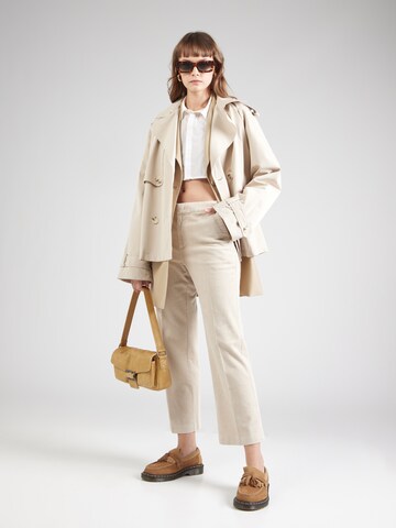 Part Two Flared Hose 'Mishas' in Beige
