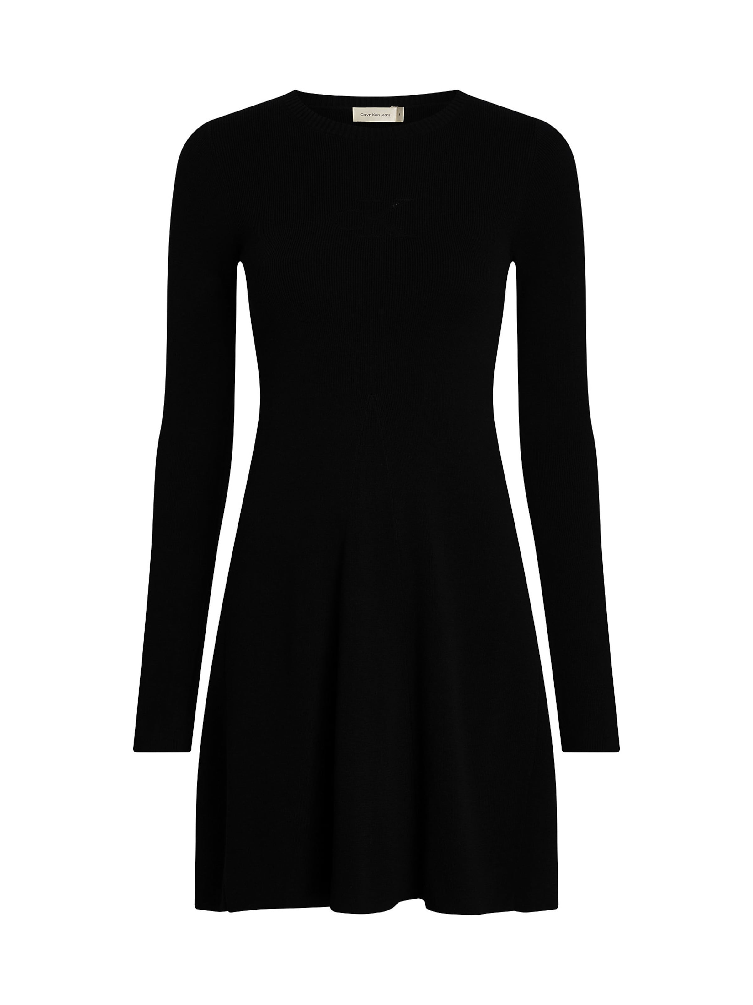Calvin Klein Jeans Knit dress in Black: front