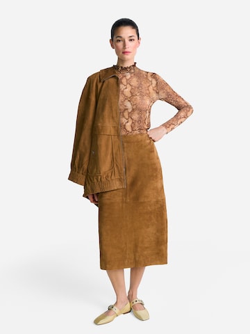 Rich & Royal Majica | rjava barva