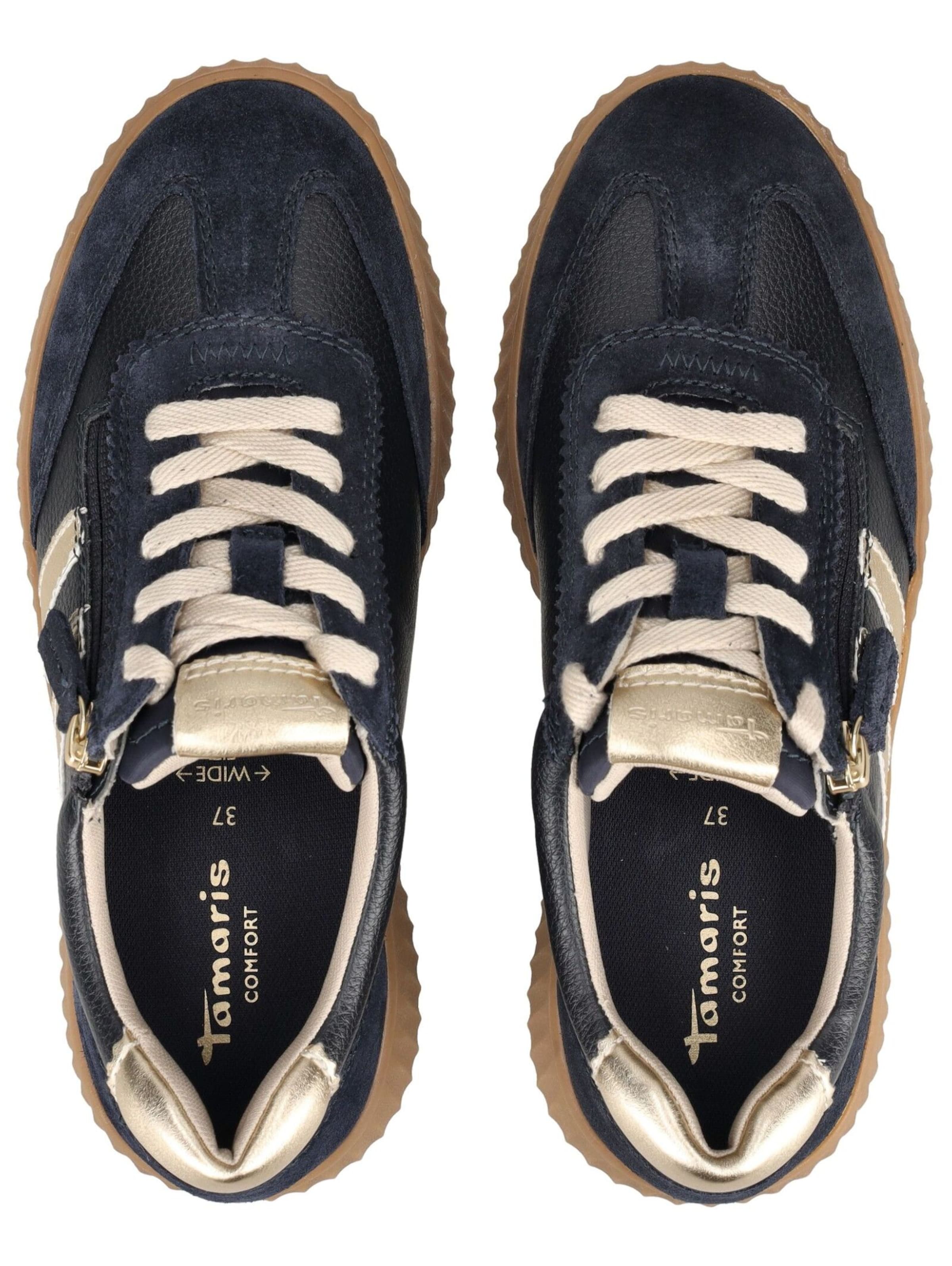 Tamaris Platform trainers in Blue