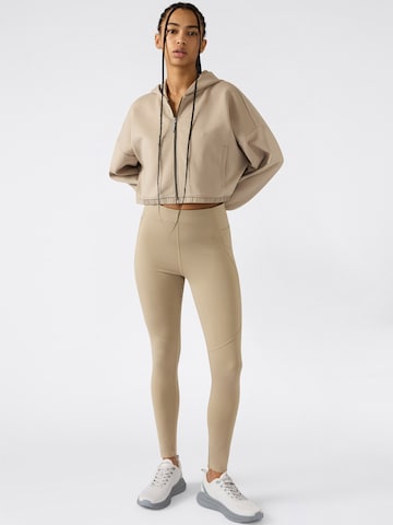 Champion Authentic Athletic Apparel Jopa na zadrgo | bež barva