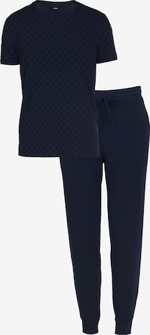 JOOP! Pajama short 'Comfort' in Blue: front