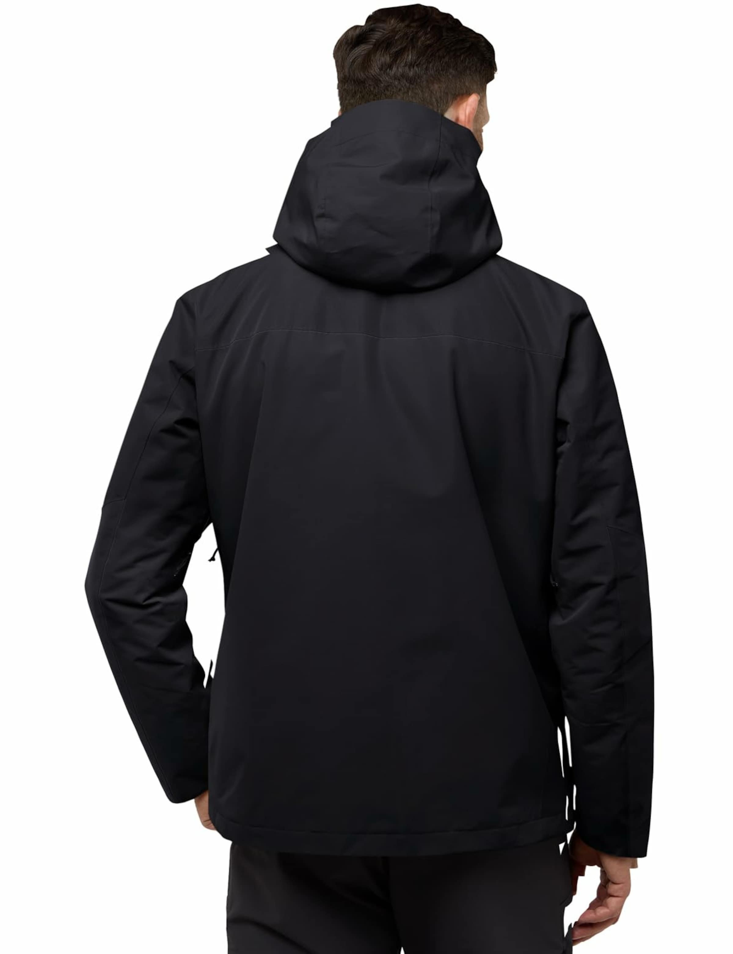 JACK WOLFSKINOutdoor jakna 'Jasper' - crna boja