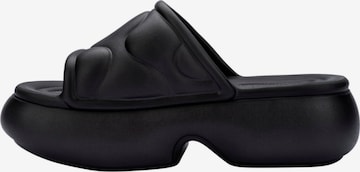 MELISSA Mules in Black: front