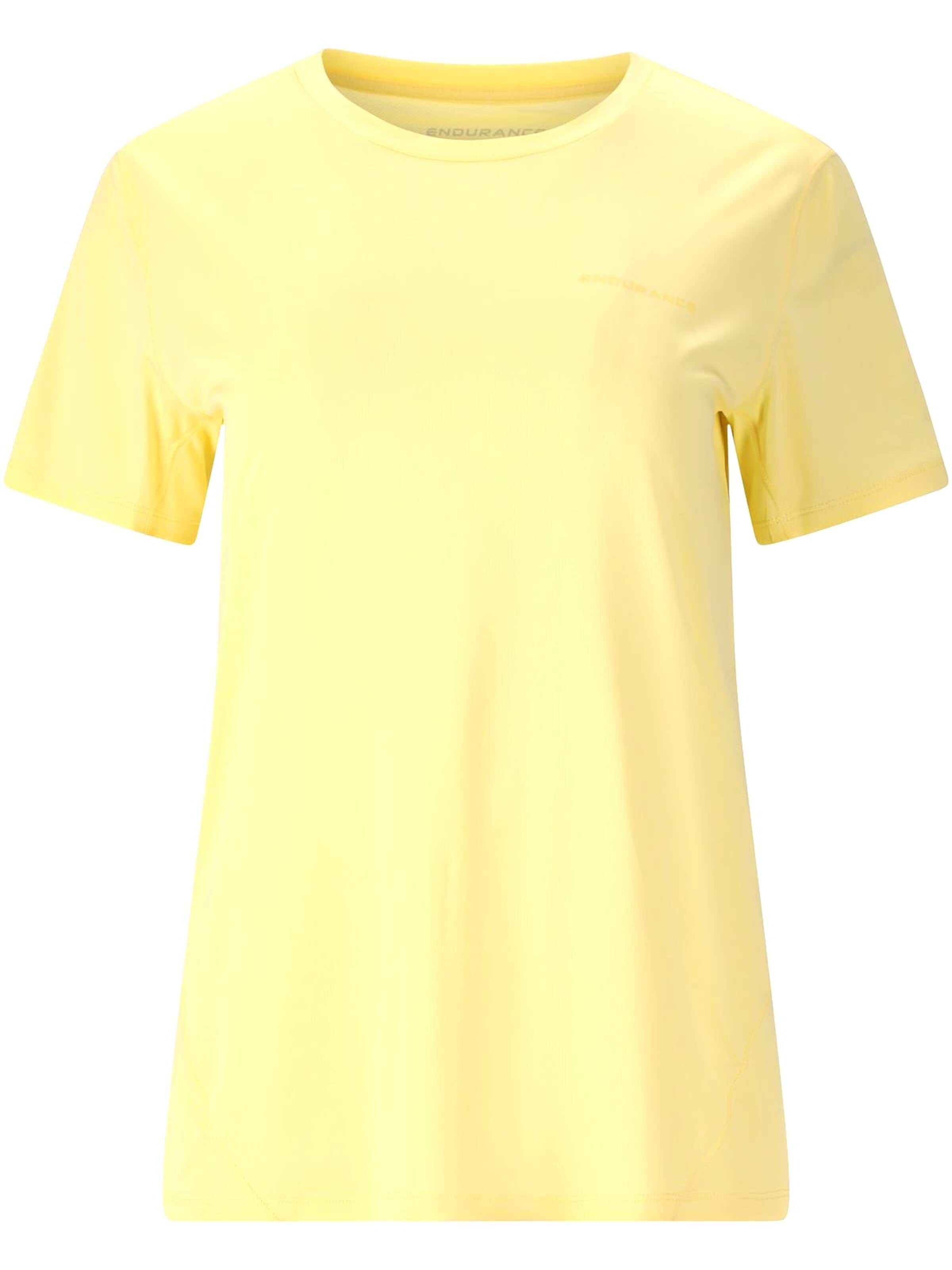 T-shirt fonctionnel 'Nan W SS Tee' ENDURANCE en beige