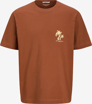 brūns JACK & JONES T-Krekls 'JORCanggu': no priekšpuses