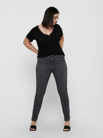 Skinny Jeans 'CARLaola' di ONLY Carmakoma in grigio