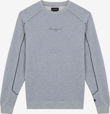 Scalpers Sweatshirt 'Welt' in Grau: predná strana