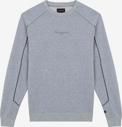 Scalpers Sweatshirt 'Welt' in mottled grey / Black, Item view