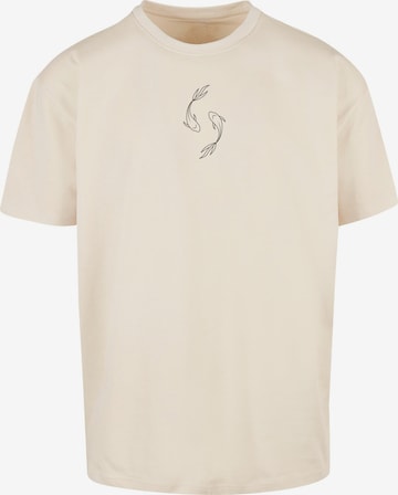 Merchcode Shirt 'Spring' in Beige: voorkant