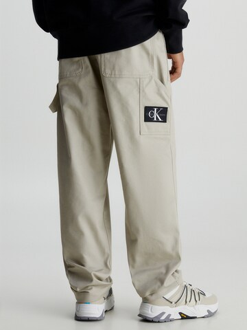 Calvin Klein Jeans Regular Broek in Beige