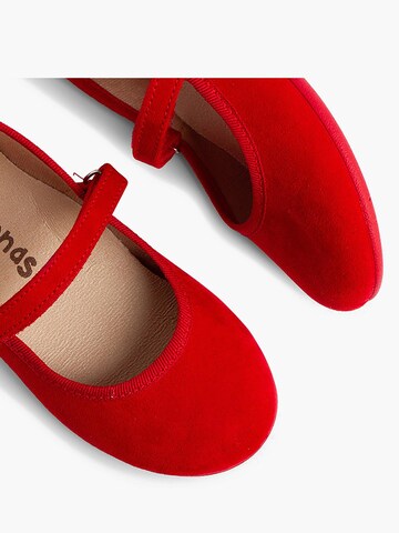 Ballerines Pisamonas en rouge