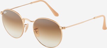 Ray-Ban Zonnebril in Goud: voorkant