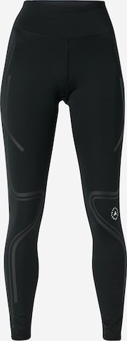 ADIDAS BY STELLA MCCARTNEYSkinny Sportske hlače 'Truepace ' - crna boja: prednji dio
