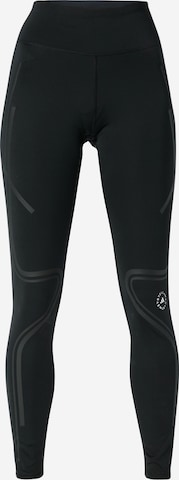 Skinny Pantaloni sportivi 'Truepace ' di ADIDAS BY STELLA MCCARTNEY in nero: frontale