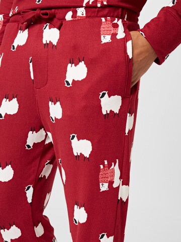 raudona Gilly Hicks Pižaminės kelnės