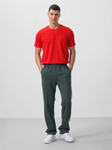 Wide Leg Pantalon Tommy Life en vert